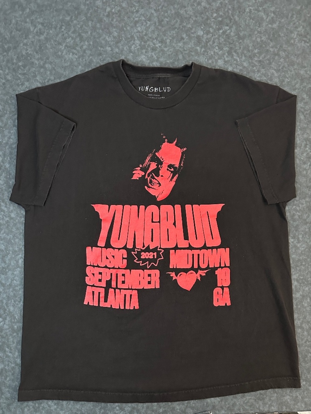 Yungblud Music Midtown Atlanta September 19 2021 Tour T Shirt Size XL